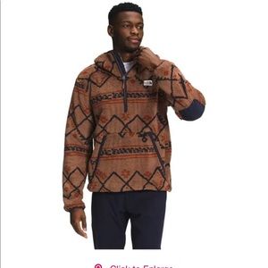North face fleece hoodie